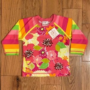 Hanna Andersson Girls Rash Guard